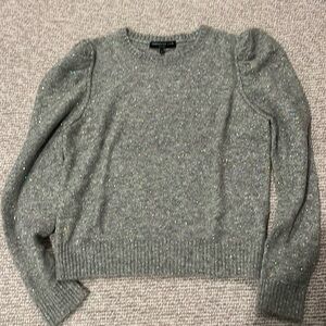Generation love silver/grey sequins sweater. Size s